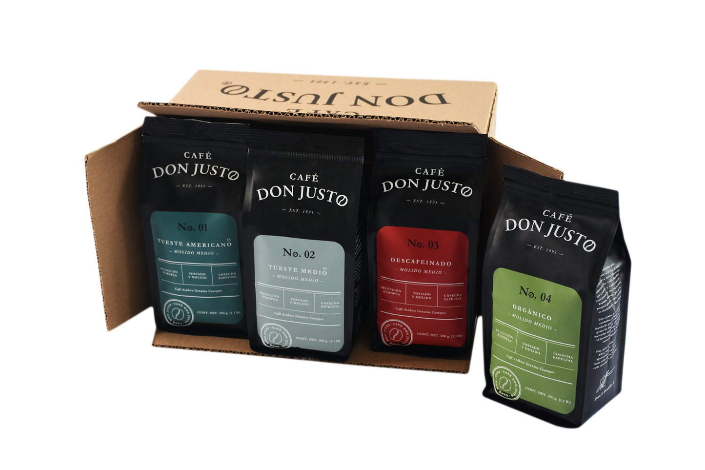 Experiencia El Trianon - Kit Completo Café Don Justo 500 gr