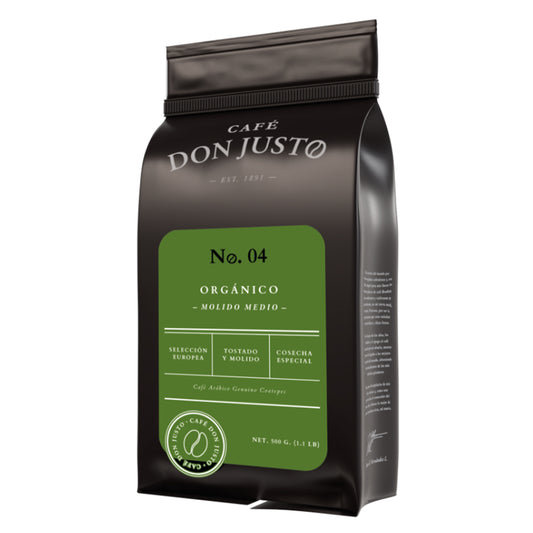 Café Don Justo No. 04 - Orgánico Tueste Claro