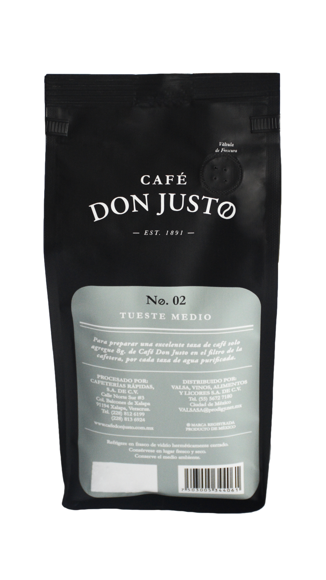 Café Don Justo No. 02 - Tueste Medio Oscuro