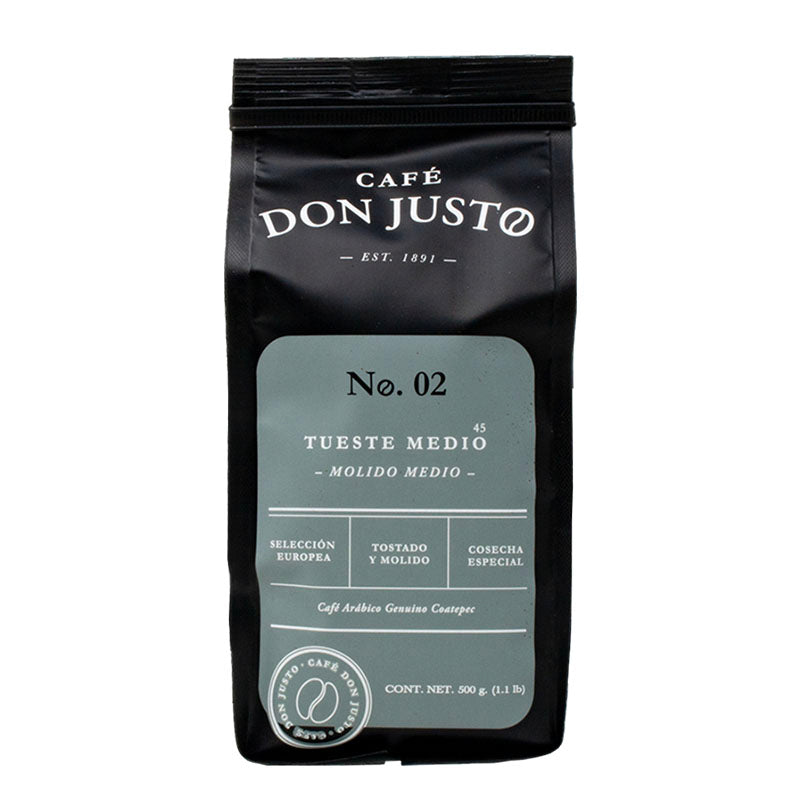 Café Don Justo No. 02 - Tueste Medio Oscuro